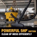 DEWALT 3-in-1 Wet/Dry Vacuum with Leaf Blower