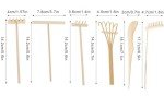 6-Piece Mini Zen Garden Rake Tool Set