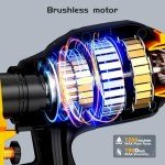 Cordless HVLP Paint Sprayer for Dewalt 20V Battery