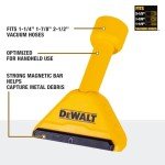 DEWALT Magnetic Utility Nozzle for Shop Vacs