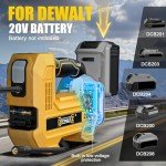 Cordless Tire Inflator for DeWALT 20V Battery