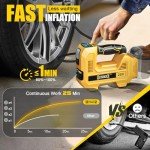 Cordless Tire Inflator for DeWALT 20V Battery