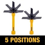 DEWALT Pivoting Extension Wand Kit for Shop Vacs