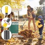 Heavy-Duty Leaf Rake Set with Scoops & Bags