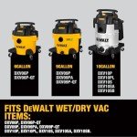 DEWALT High-Efficiency Dust Filter Bags - 6 Pack