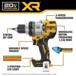 DEWALT 20V MAX XR Cordless Hammer Drill Kit