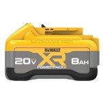 DEWALT 20V MAX XR 8.0Ah Power Tool Battery