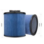 DEWALT High-Efficiency Shop Vac Filter Replacement