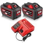 12.0Ah Milwaukee M18 Battery & Charger Set