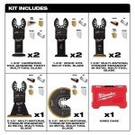 Milwaukee Open-LOK Multi Tool Blade Kit (8-Pack)