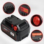 Mrupoo 4Pack 18V Lithium Ion Battery Replacement