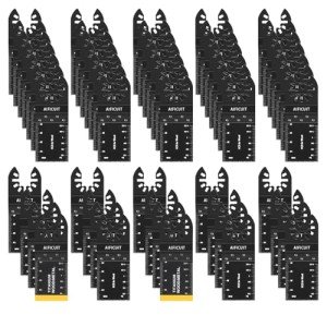 55 PCS Universal Oscillating Saw Blade Kit