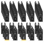 AIFICUT 55 PCS Universal Oscillating Saw Blade Kit