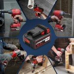 2-Pack 6.5Ah Replacement Batteries for Milwaukee Tools