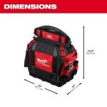 Milwaukee PACKOUT 15" Tool Bag with Shoulder Strap