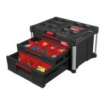 Milwaukee Packout Box with 2 Drawers & 1 High Drawer