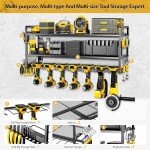 Heavy Duty Power Tool Organizer with Drill Holders
