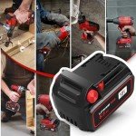 18V 6.5Ah Battery Replacement for Milwaukee Tools