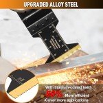 16-Piece Titanium Oscillating Saw Blade Set