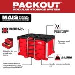 Milwaukee Packout 4-Drawer Tool Organizer Box