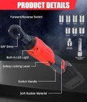 Cordless 3/8'' Ratchet Wrench Set for Milwaukee