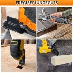 105-Piece Titanium Oscillating Tool Blade Set