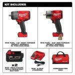 Milwaukee M18 FUEL 1/2" & 3/8" Tool Combo