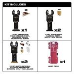 Milwaukee 1-3/8" Oscillating Multi Tool Blade Kit