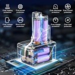 TeenPower M12 Battery Replacement 9.0 2-Pack