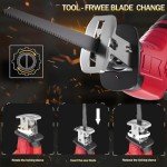 Milwaukee 18V Cordless Reciprocating Saw with Blades