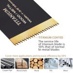 30PCS Universal Titanium Oscillating Saw Blades Set