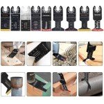 30PCS Universal Titanium Oscillating Saw Blades Set