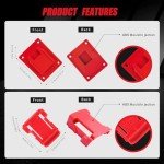 20pcs Tool and Battery Holders for Milwaukee M18