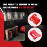 20pcs Tool and Battery Holders for Milwaukee M18