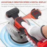 Cordless Tile Vibrator Tool with Adjustable Speed