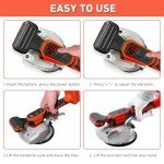 Cordless Tile Vibrator Tool with Adjustable Speed