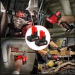 KINGTIANLE 12V 8.0Ah Replacement Battery for Milwaukee