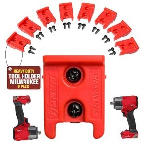 Milwaukee M18 Tool Holder - 9 Pack Organizer