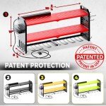 Power Tool Organizer with Charging Station & 8 Outlets
