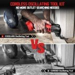 Cordless Oscillating Multi-Tool for Milwaukee 18V