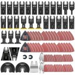 97-Piece Oscillating Saw Blade Kit for Multi Tools