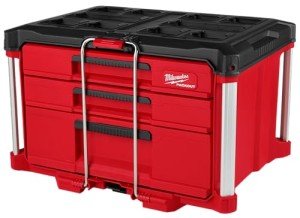 Milwaukee Packout 3-Drawer Tool Organizer Box