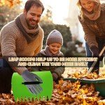 Large Lightweight Garden Leaf Scoops - 1 Set