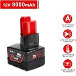 Waitley 2-Pack 12V 9Ah Li-ion Replacement Batteries