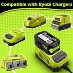 Ryobi 18V 8.0Ah Battery Replacement, 2 Pack