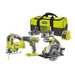 Ryobi ONE+ 3-Piece Tool Set with Batteries