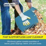 Large Leaf Scoops for Easy Yard Cleanup