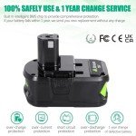 Ryobi 18V 7000mAh Battery Pack - 2 Pack