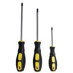 Magnetic Tip Phillips Screwdriver Set with Ergonomic Grip
