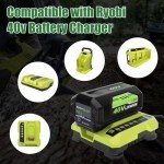 7500mAh Ryobi 40V Battery Replacement (Green)